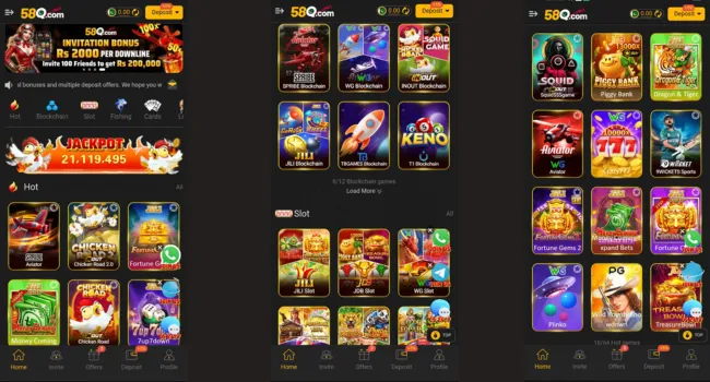 58Q Game Download Logo