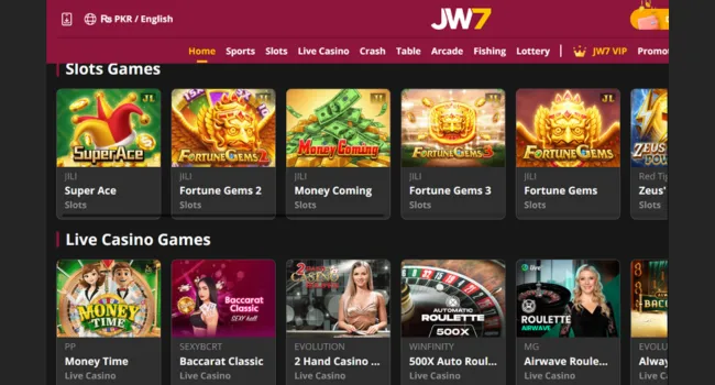 JW7 Game