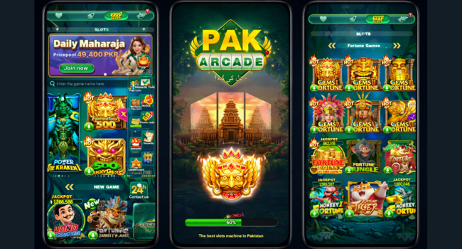 Pak Arcade Game logo