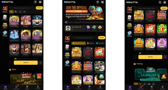 WDPAK777 Game